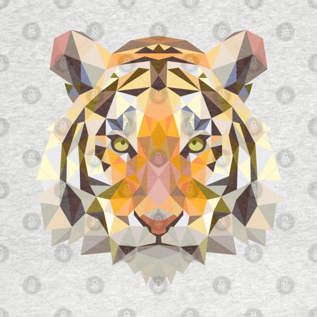 Tiger face by Mako Design 